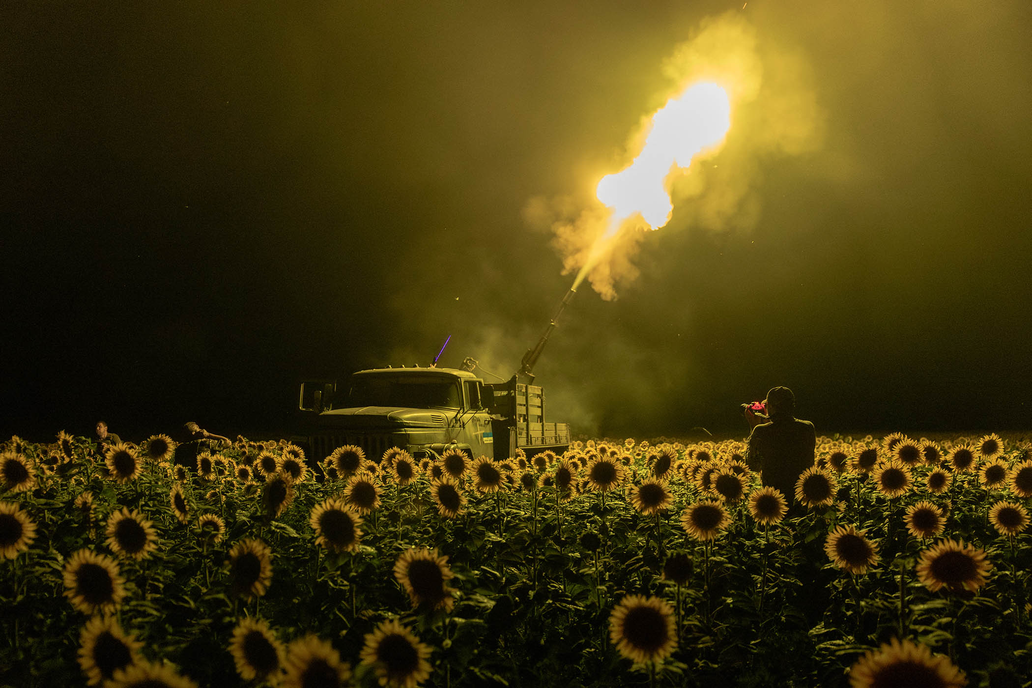 The Ukrainian unit with one task: shoot all Russian drones down