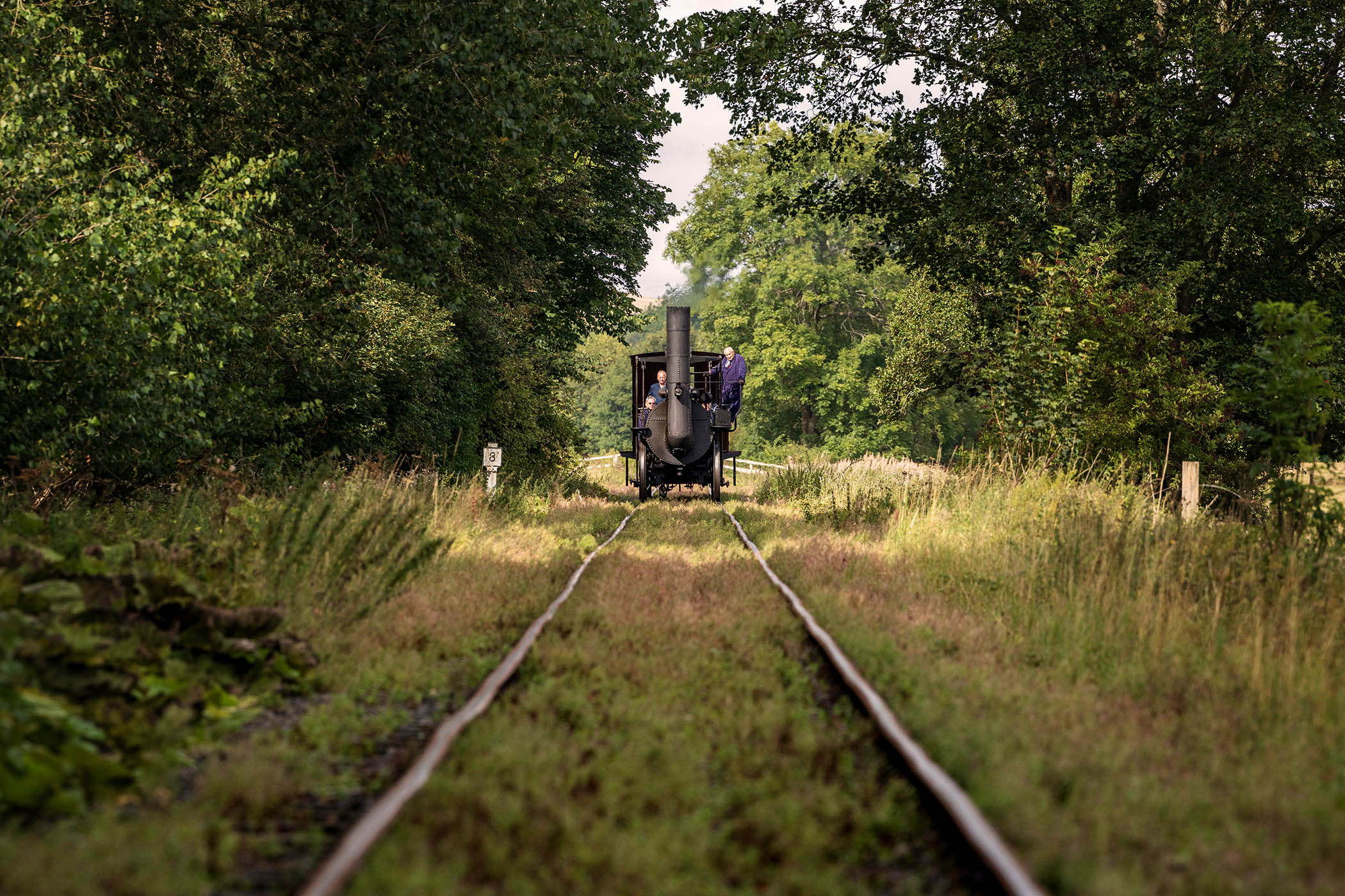 The world’s first steam train chugs back to life in Stockton