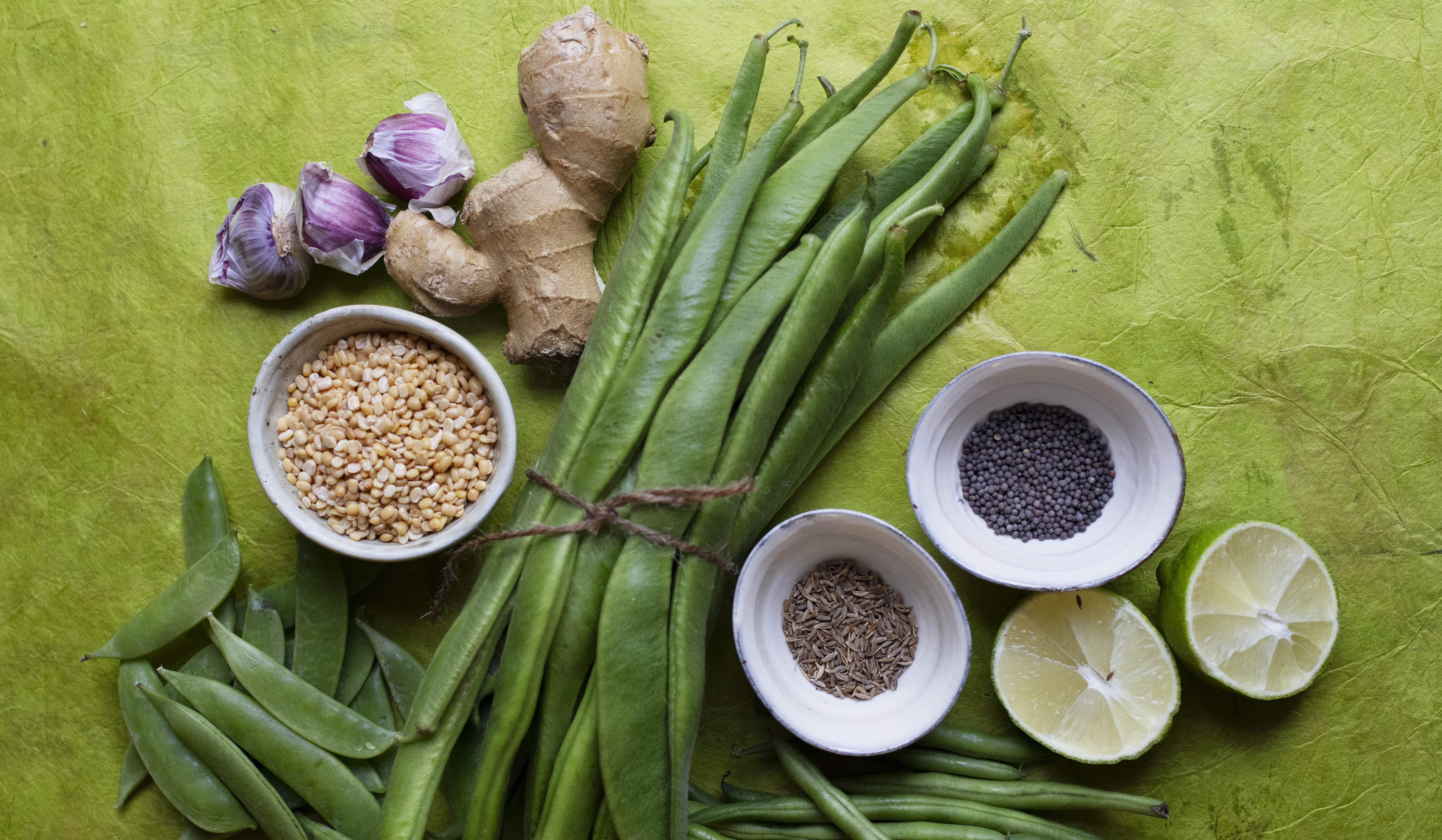 Nigel Slater’s kitchen diary: aromatic green bean dal