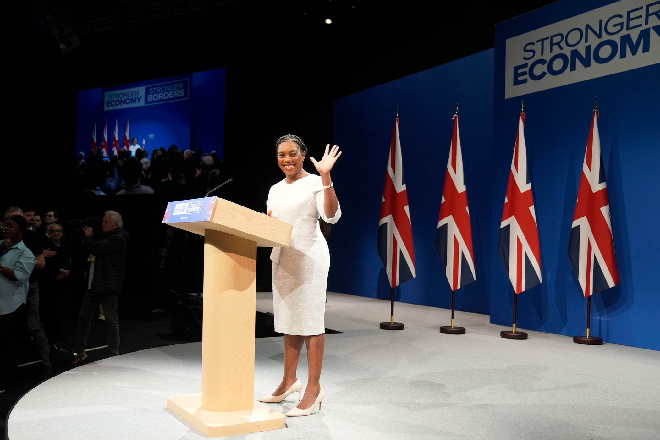Badenoch’s speech may have bought her more time as Tory leader