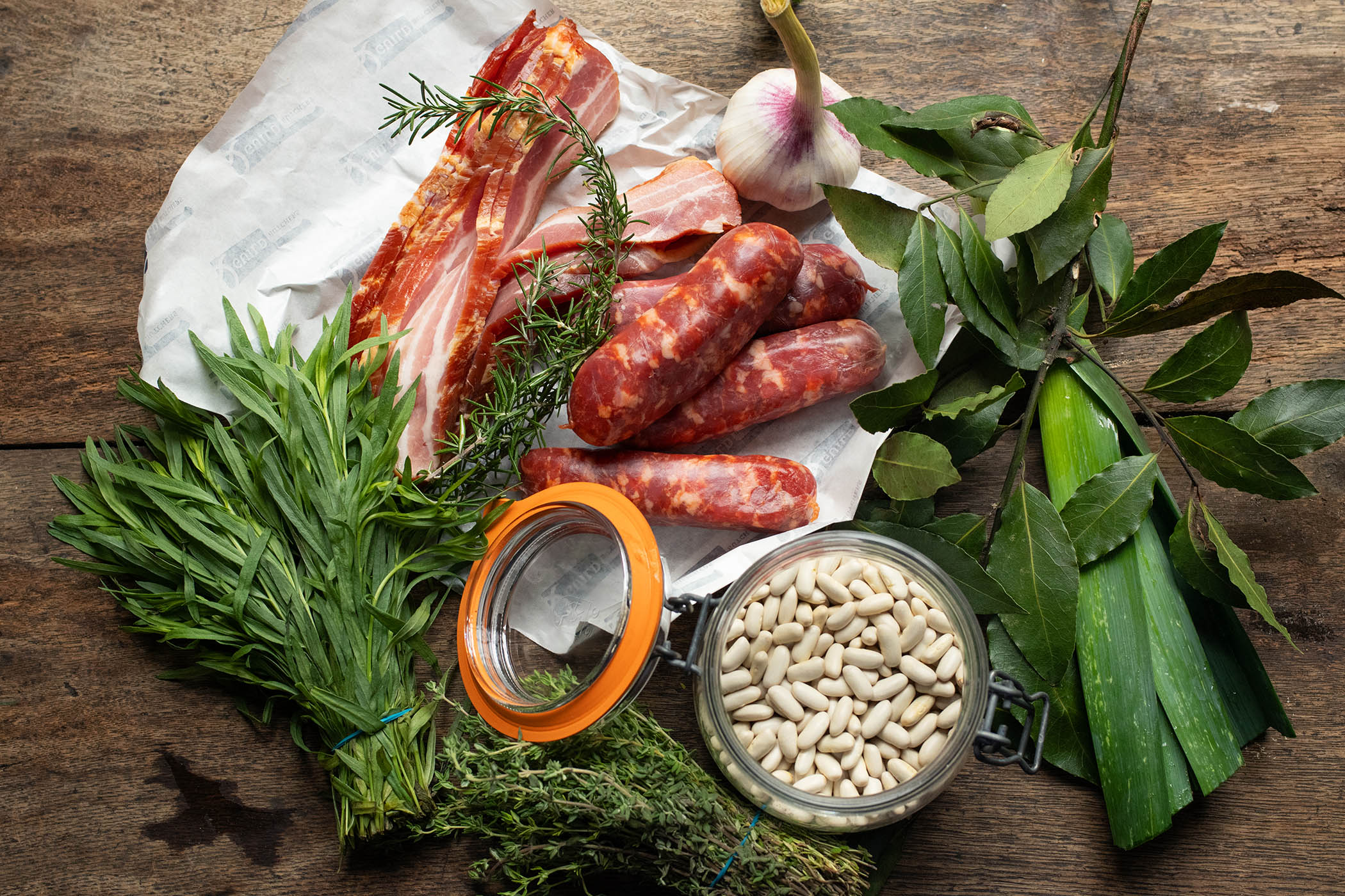 Kitchen diary: haricot beans and sausages
