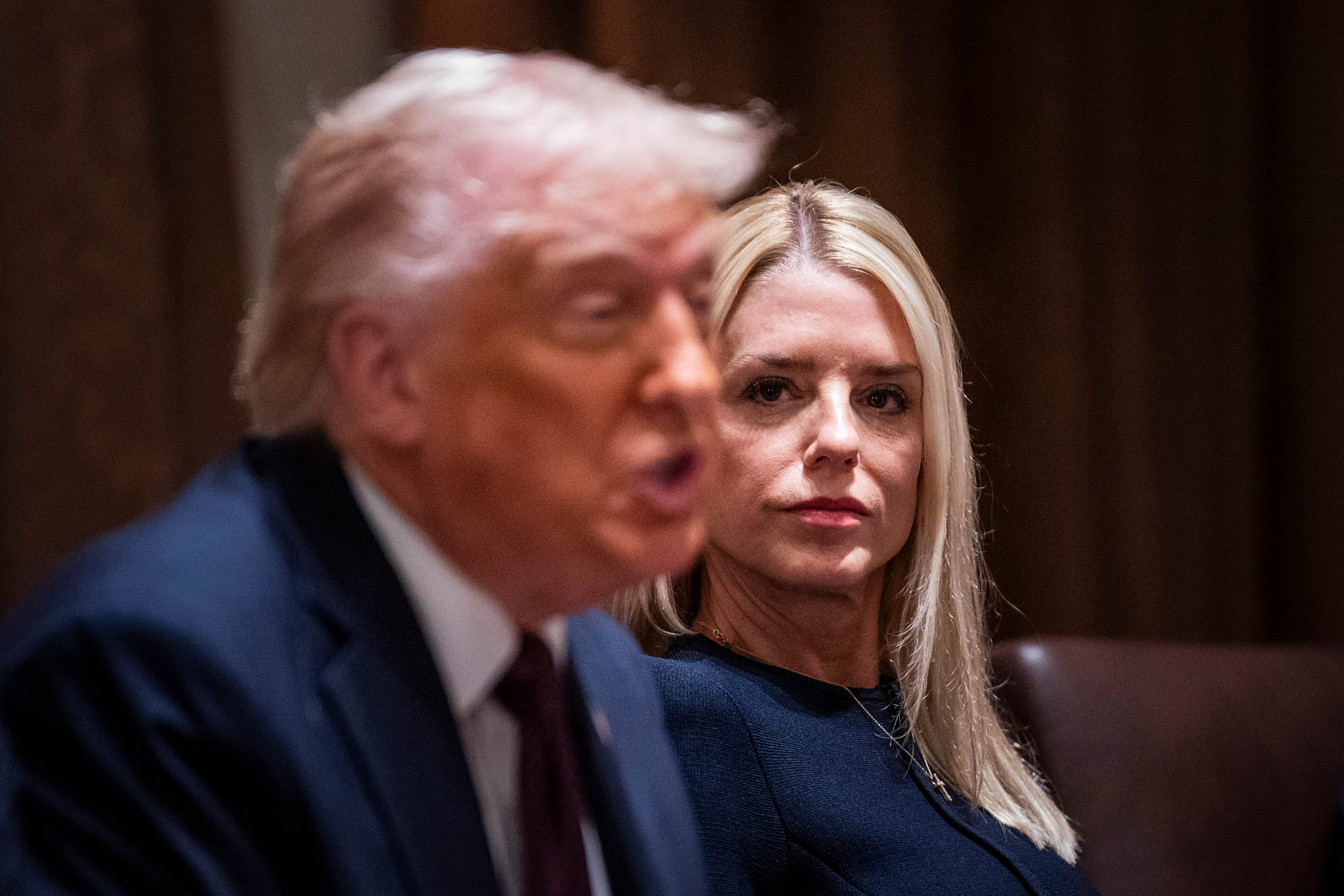 Furious Trump dodges questions as Republicans prepare to vote on Epstein files