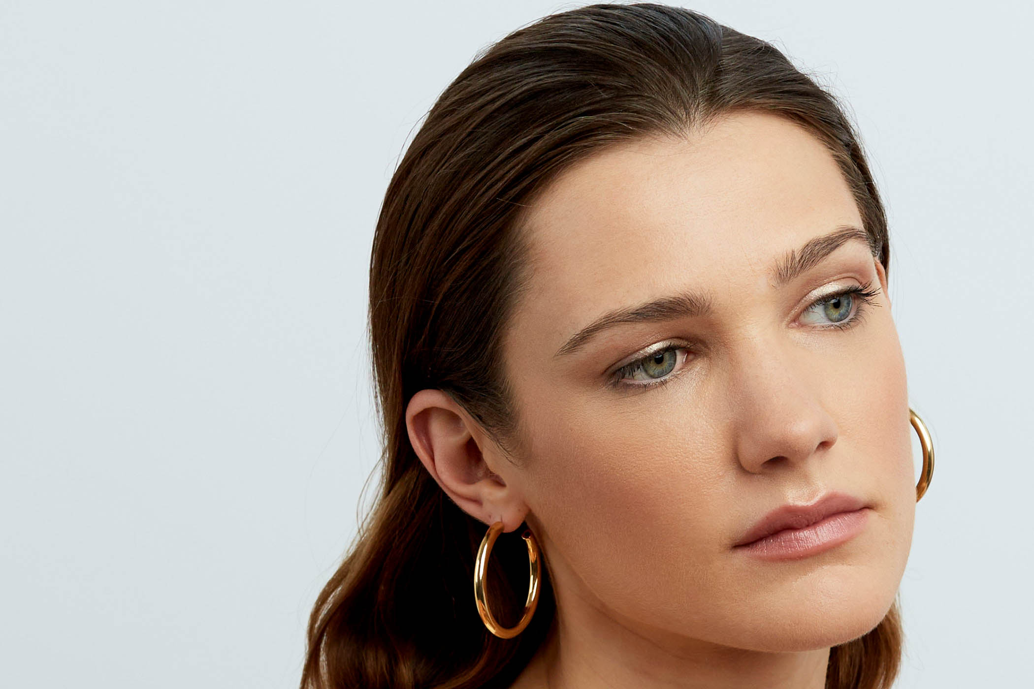 The style index: gold hoop earrings