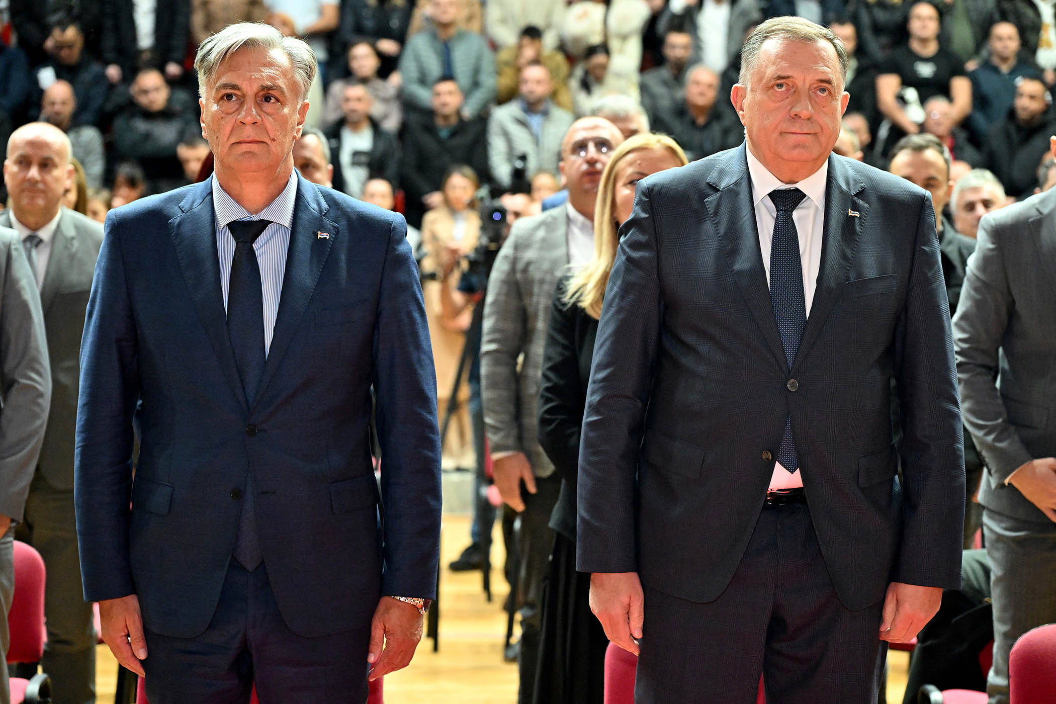 Ousted president seeking to tear up Bosnia’s delicate peace