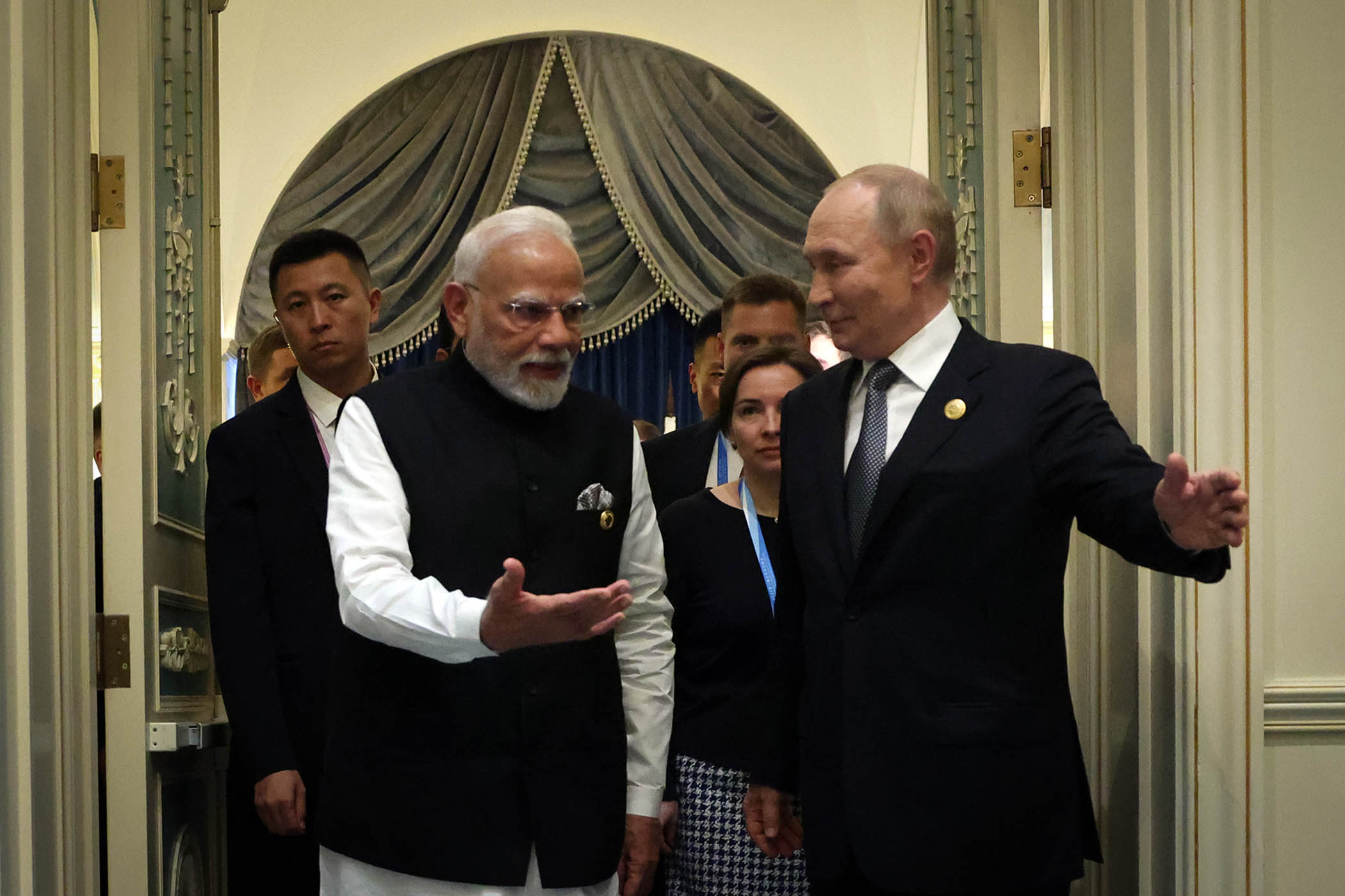 Modi holds Putin close, but he will make up with Trump
