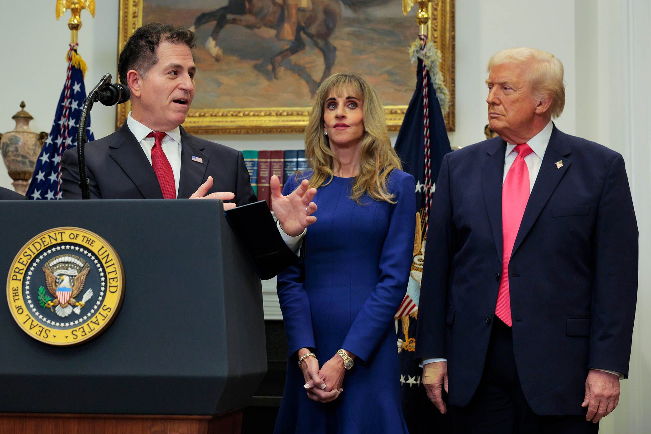 Billionaire Dells make Trump smile with $6.25bn for kids