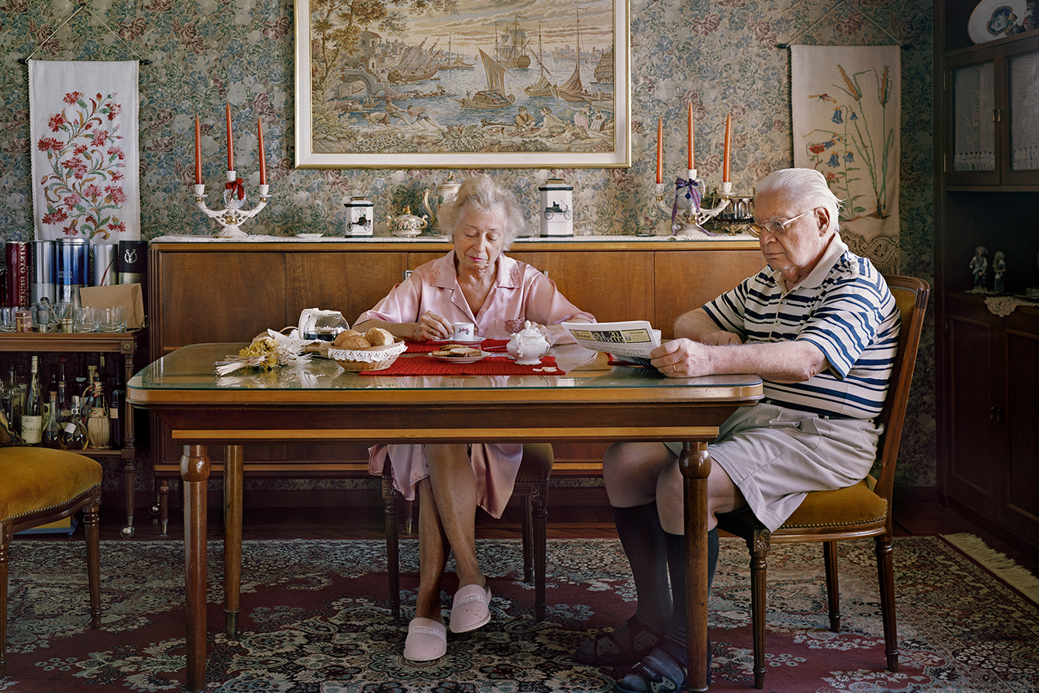 The big picture: Yolanda del Amo’s companionable couple