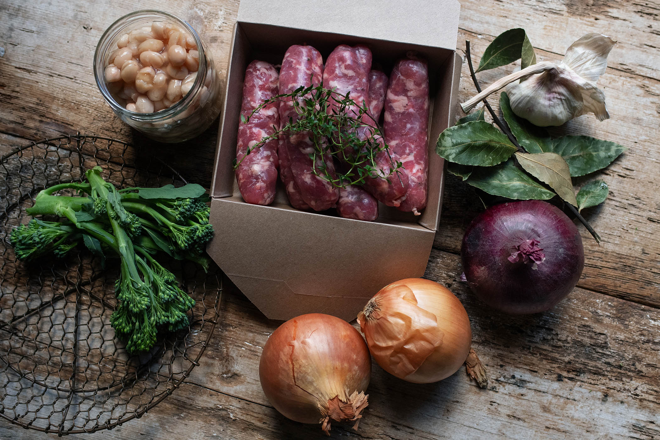 Kitchen diary: broccoli, beans and sausage stew