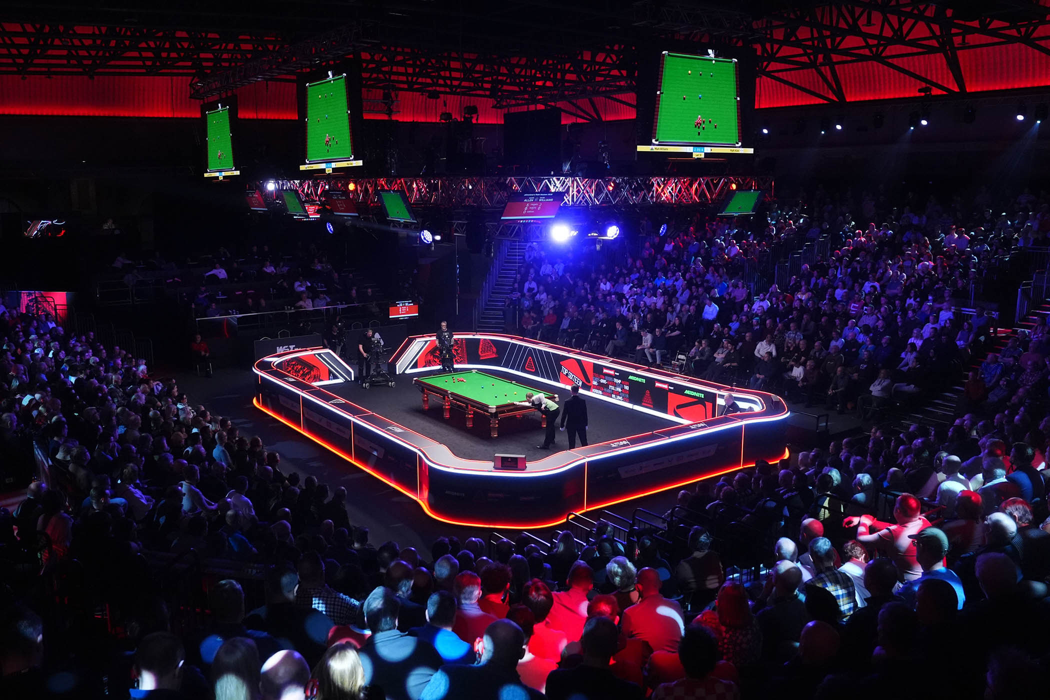 Snooker is like a large-scale piece of experimental theatre