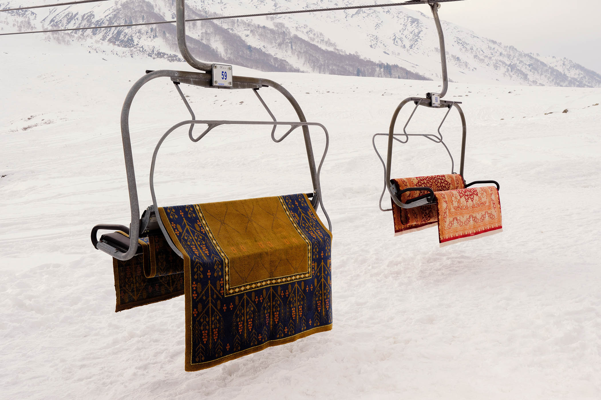 Fine rugs on a roll