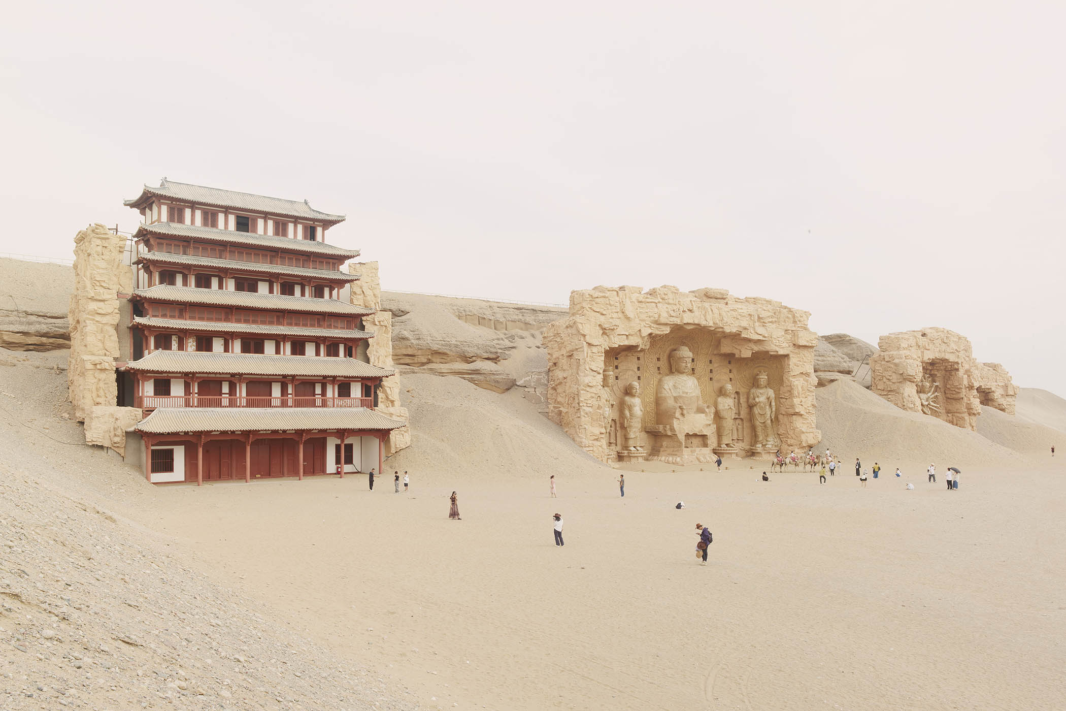 The big picture: Zhang Kechun’s Silk Road film sets
