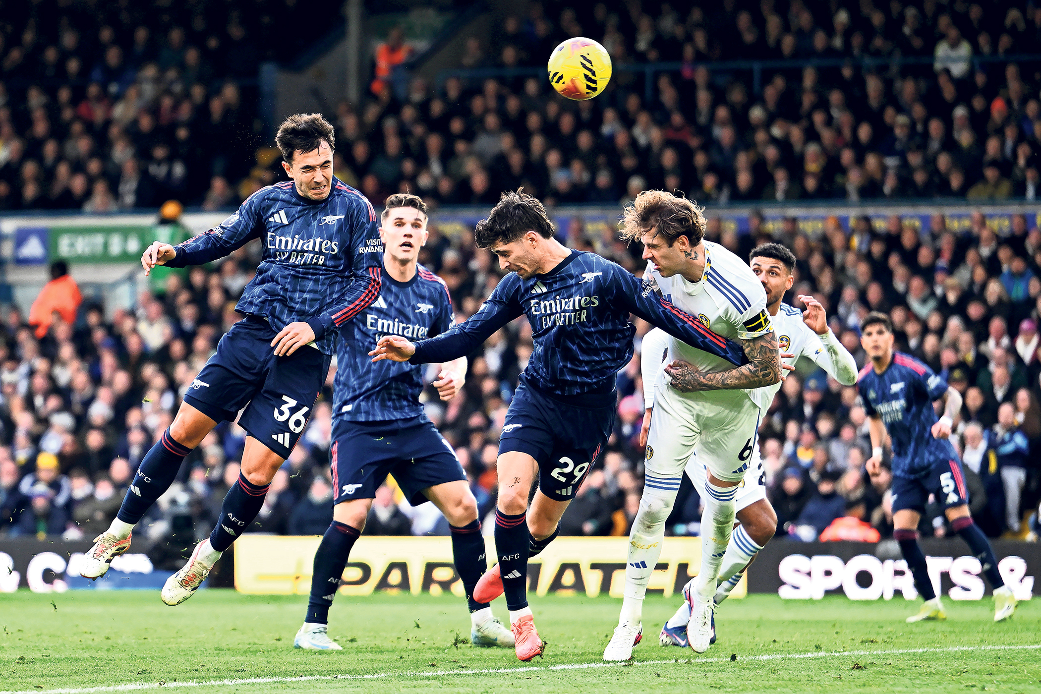 Seeing is believing as Arsenal thrash Leeds to go seven points clear