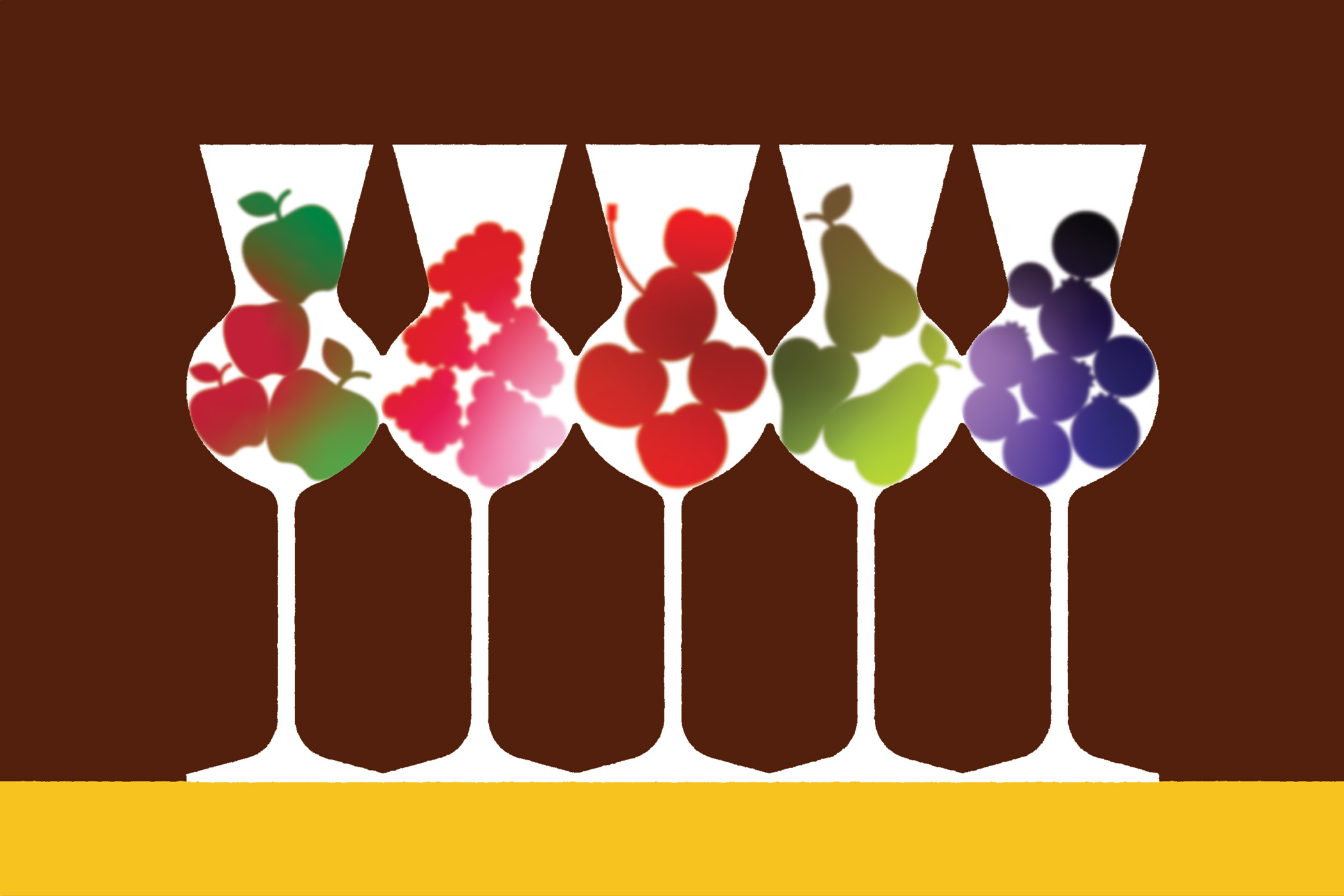 Eau-de-vie flavour bombs