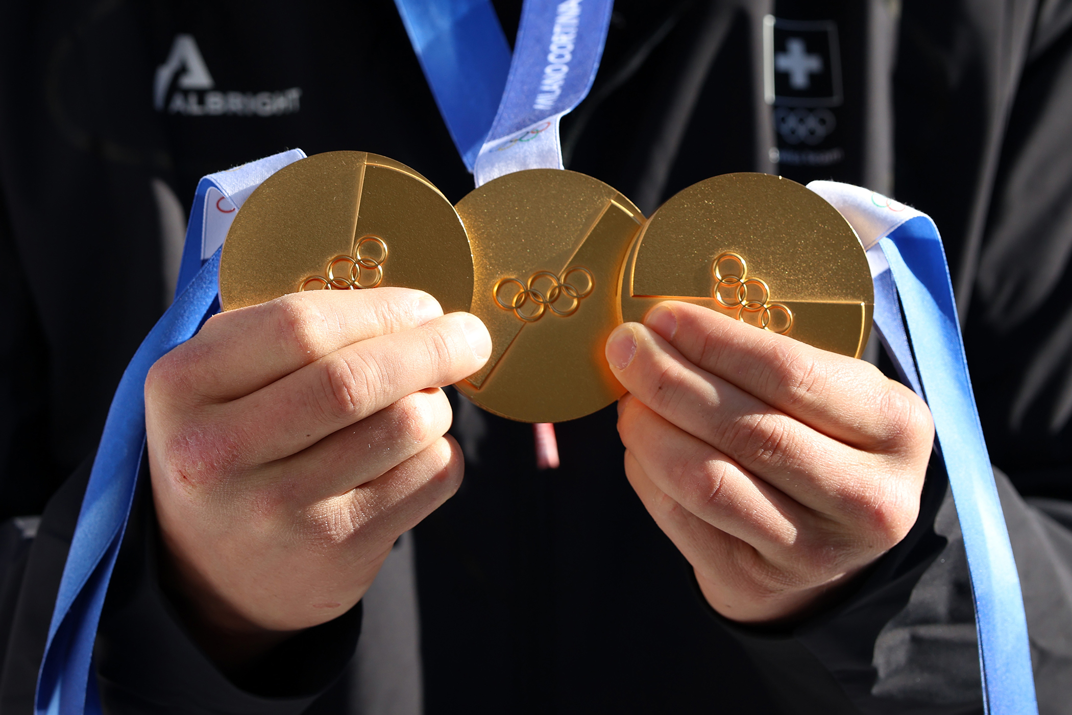 Winter Olympic medals are breaking and going downhill fast
