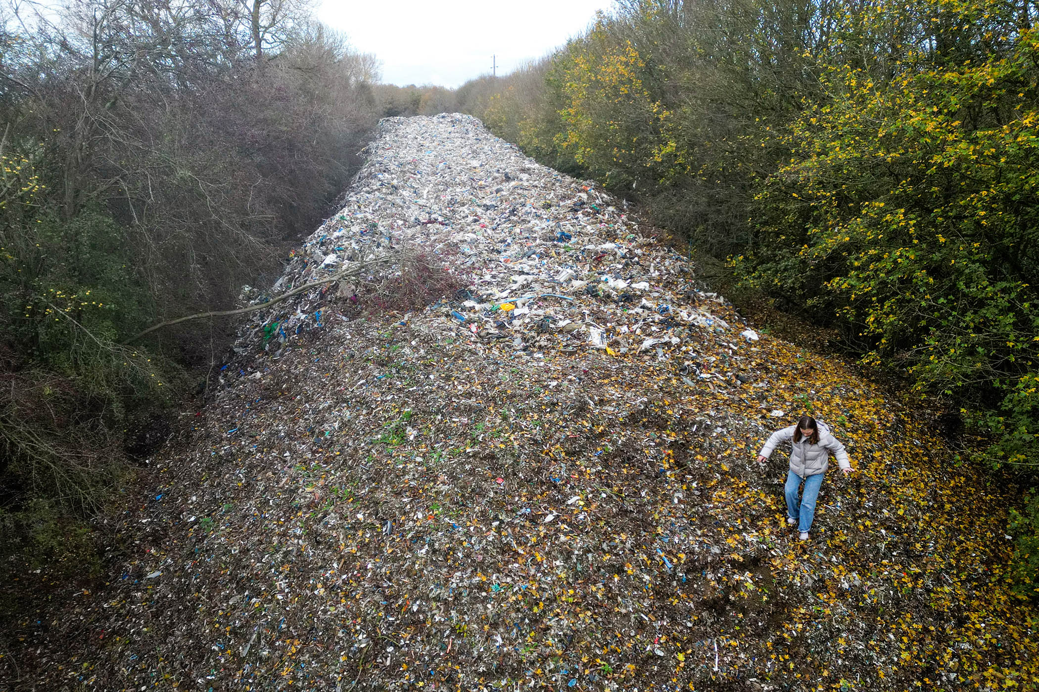 Mystery rubbish: who dumped the 150-metre pile in Oxfordshire?