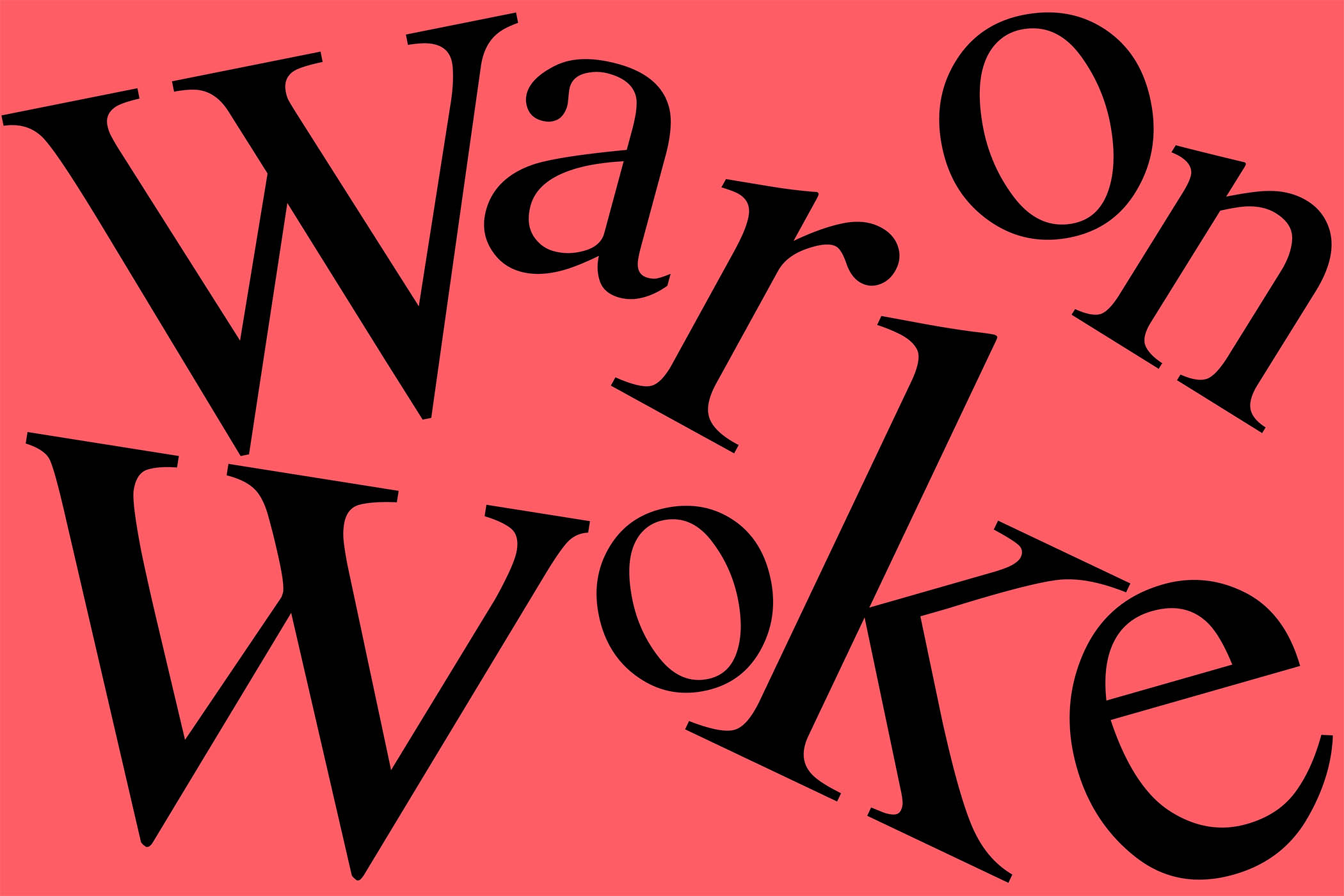 Dear Maga, there’s no such thing as a woke font